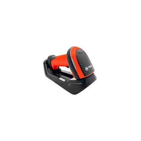 LECTOR DE CODIGO DE BARRAS INDUSTRIAL 3NSTAR SC610BT, NEGRO Y NARANJA, INALAMBRICO, LASER, USB, USB VIRTUAL COM, BLUETOOTH, 1D