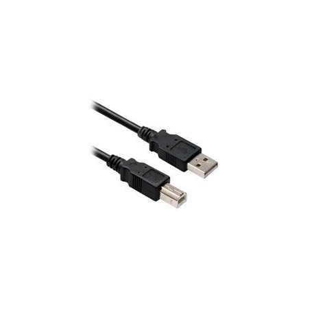 CABLE BROBOTIX USB V2.0 A-B 1.8 M NEGRO 