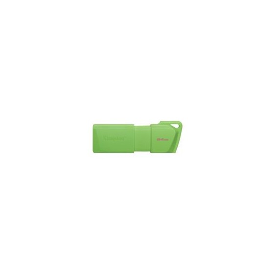 MEMORIA FLASH USB KINGSTON 64GB VERDE NEON 3.2 GEN 1(KC-U2L64-7LG)