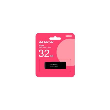 MEMORIA ADATA 32GB USB 3.2 UC310 NEGRO (UC310-32G-RBK)