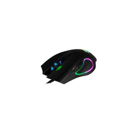 MOUSE GAMER BALAM RUSH HERO / ALAMBRICO USB / OPTICO / 3200 DPI AJUSTABLE / ILUMINACION LED / NEGRO / BR-929684