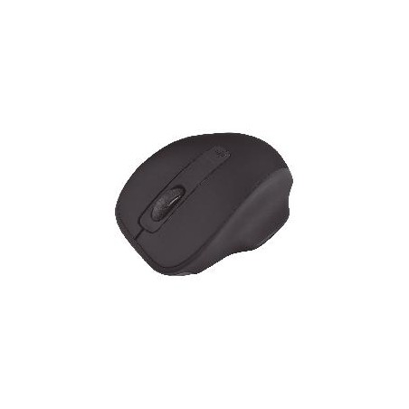 MOUSE OPTICO QUARONI INALAMBRICO 4 BOTONES COLOR NEGRO CON AJUSTE DE DPI 1600/1200/800