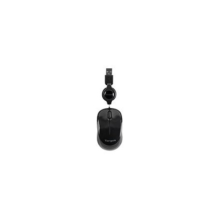 MOUSE OPTICO TARGUS AMU75US, COMPACTO, USB, COLOR NEGRO