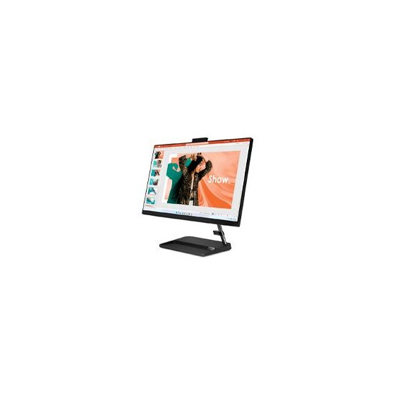 AIO LENOVO IDEACENTRE 3 24IAP7 / CORE I5-1235U 1.3GHZ / 12GB DDR4 / 256GB SSD + 1TB HDD / 23.8 FHD (1920X1080) / COLOR NEGRO /