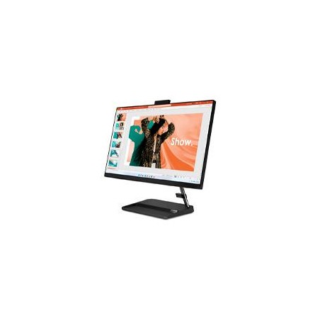 AIO LENOVO IDEACENTRE 3 24IAP7 / CORE I5-1235U 1.3GHZ / 12GB DDR4 / 256GB SSD + 1TB HDD / 23.8 FHD (1920X1080) / COLOR NEGRO /