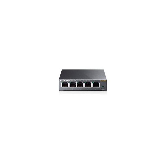 SWITCH | TP-LINK | TL-SG105E | 5 PUERTOS | GIGABIT | PLUG  AND  PLAY 