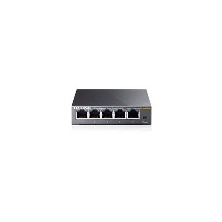 SWITCH | TP-LINK | TL-SG105E | 5 PUERTOS | GIGABIT | PLUG  AND  PLAY 