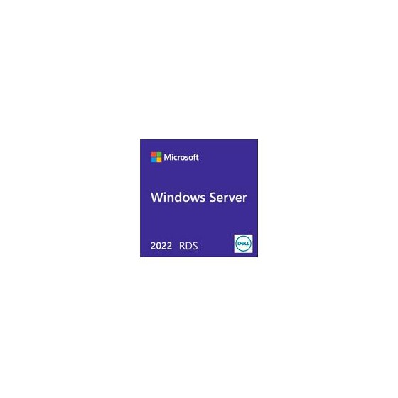 PAQUETE DE 5 RDS PARA USUARIOS REMOTOS DE WINDOWS SERVER 2022 ESTANDAR O DATACENTER PARA SERVIDORES DELL VERSION CAJA POR CADA