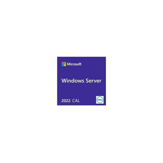 PAQUETE DE 5 CALS PARA USUARIOS LOCALES DE WINDOWS SERVER 2022 ESTANDAR O DATACENTER PARA SERVIDORES DELL VERSION CAJA