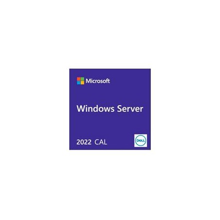 PAQUETE DE 5 CALS PARA USUARIOS LOCALES DE WINDOWS SERVER 2022 ESTANDAR O DATACENTER PARA SERVIDORES DELL VERSION CAJA