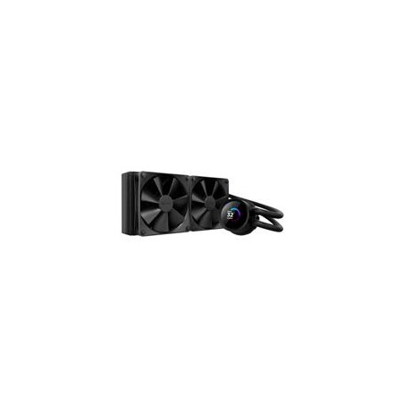 DISIPADOR DE ENFRIAMIENTO LIQUIDO NZXT KRAKEN 240/ NEGRO /2X 120MM,500-1800RPM/ GAMING