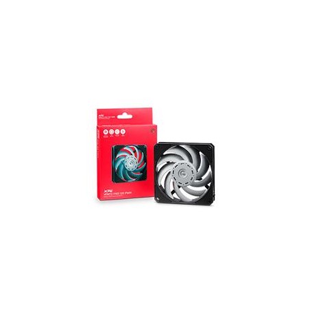 VENTILADOR XPG VENTO PRO 120 PWM DE 4 CONTACTOS 2150 RPM PARA PC CON BAJO NIVEL DE RUIDOS NEGRO GAMER (VENTOPRO120PWM-BKCWW)