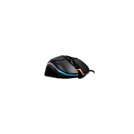 MOUSE GAMER BALAM RUSH HELIUM / ALAMBRICO USB / 1200 DPI CONFIGURABLE / 7 BOTONES + SCROLL / ILUMINACION RGB / OPTICO / NEGRO 