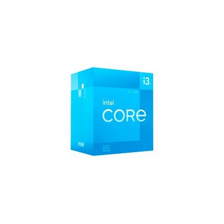 PROCESADOR INTEL CORE I3-12100F S-1700 12A GEN /3.3 - 4.3 GHZ /CACHE 12MB /4 CORES /SIN GRAFICOS /CON DISIPADOR /COMPUTO BASIC