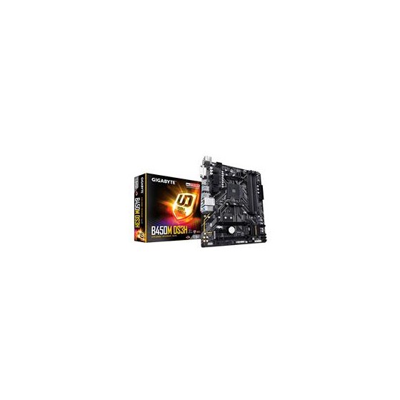 MB GIGABYTE B450 AMD S-AM4 2A GEN/4XDDR4 2933MHZ/DVI/HDMI/4XUSB3.1/M.2/ MICRO ATX/GAMA MEDIA