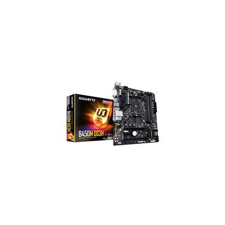 MB GIGABYTE B450 AMD S-AM4 2A GEN/4XDDR4 2933MHZ/DVI/HDMI/4XUSB3.1/M.2/ MICRO ATX/GAMA MEDIA