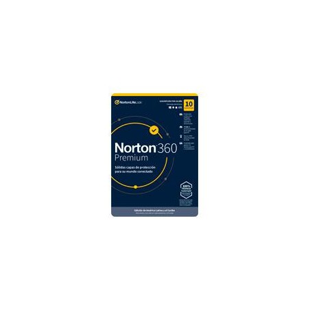 NORTON 360 PREMIUM / TOTAL SECURITY/ 10 DISPOSITIVOS/ 1 AYO (CAJA)