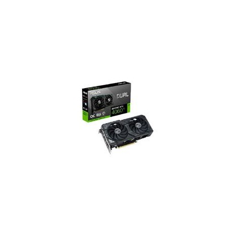 TARJETA DE VIDEO ASUS NVIDIA RTX4060TI/PCIE X16 4.0/8GB GDDR6/HDMI/3XDP/ESTANDAR/GAMA MEDIA