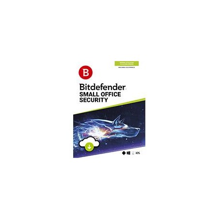 ESD BITDEFENDER SMALL OFFICE SECURITY / 5 PC + 1 SERVIDOR + 1 CONSOLA CLOUD / 3 AYOS DE VIGENCIA (ENTREGA ELECTRONICA)