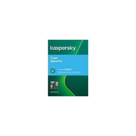 (NO DISPONIBLE SUSTITUYE SWS-5066) ESD KASPERSKY TOTAL SECURITY / 3 USUARIOS / MULTIDISPOSITIVOS / 1 AYOS/ 1 CUENTA