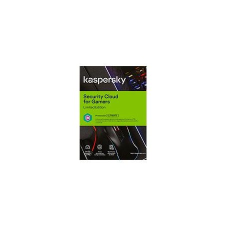 (NO DISPONIBLE SUSTITUYE SWS-5075) ESD KASPERSKY SECURITY CLOUD FOR GAMERS / 3 USUARIOS/ 1 AYO