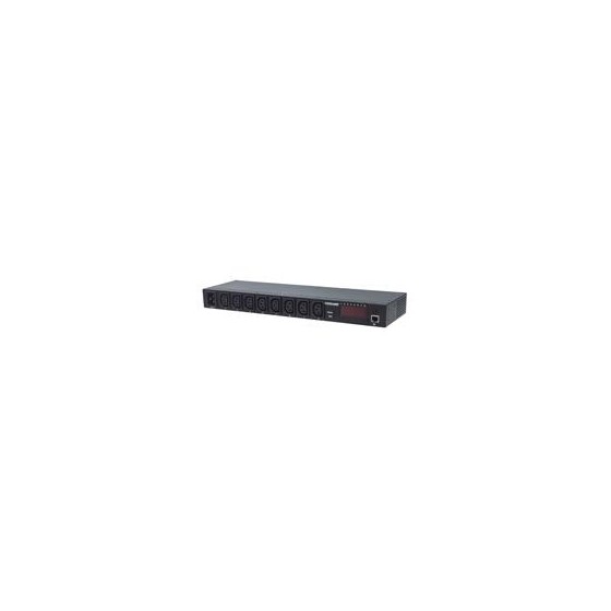 BARRA PDU,INTELLINET,163682,  8 CONT. GAB/RACK 19, 1U, INTELIGENTE CON MONITOREO