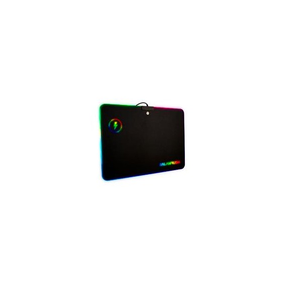 MOUSE PAD GAMER BALAM RUSH MOUSEPAD HEIMDALL / LUZ RGB / CONTROL RGB CAPACITIVO / CARGA INALAMBRICA / NEGRO / BR-922999