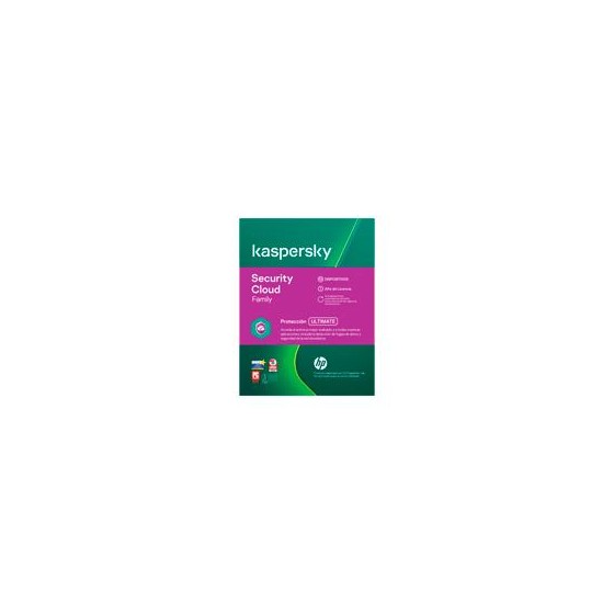 HPI CONSUMO ANTIVIRUS KASPERSKY SECURITY CLOUD FAMILY 10 DISPOSITIVOS - 1 AYO