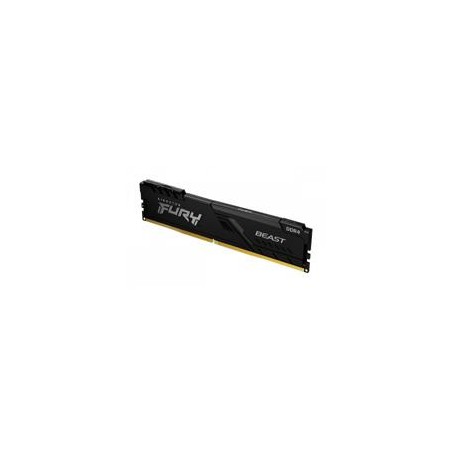 MEMORIA RAM KINGSTON DIMM DDR4 16GB 3600MT/S FURY BEAST BLACK CL18 288PIN 1.35V C/DISIPADOR DE CALOR P/PC/GAMER/ALTO RENDIMIEN