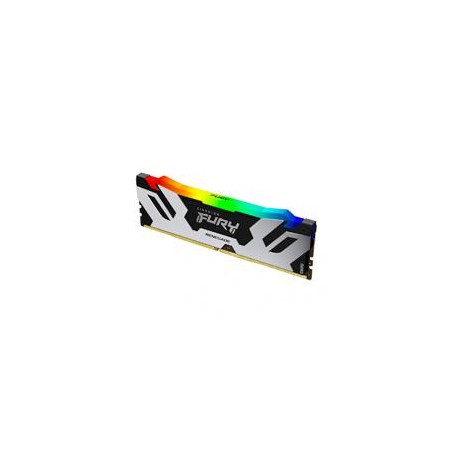 MEMORIA RAM KINGSTON DIMM DDR5 16GB 6000MT/S FURY RENEGADE SILVER RGB CL32 288PIN 1.35V C/DISIPADOR DE CALOR P/PC/GAMER/ALTO R