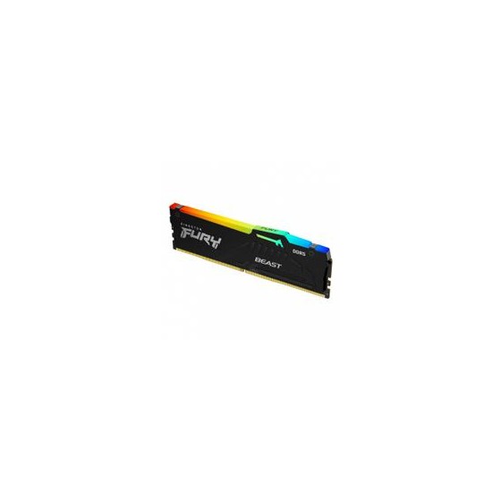 MEMORIA RAM KINGSTON FURY BEAST DDR5 BLACK 16GB 5600MHZ CL40 RGB (KF556C40BBA-16)