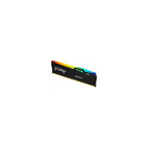 MEMORIA RAM KINGSTON FURY BEAST DDR5 BLACK 32GB 5200MHZ CL40 RGB (KF552C40BBA-32)