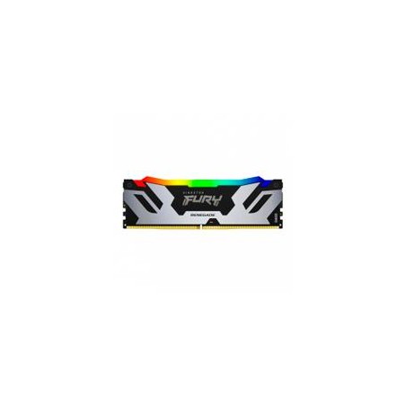 MEMORIA RAM KINGSTON DIMM DDR5 16GB 6400MT/S FURY RENEGADE SILVER XMP RGB CL32 288PIN 1.4V C/DISIPADOR DE CALOR P/PC/GAMER/ALT