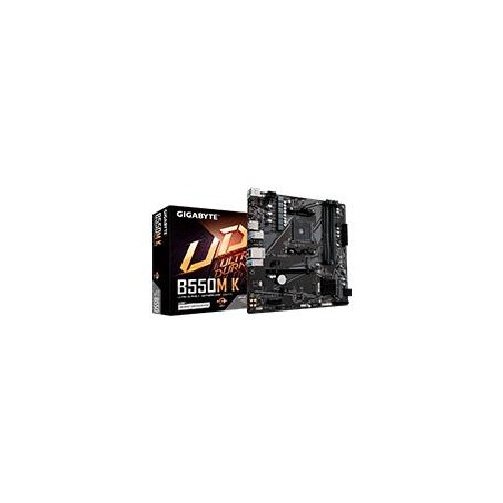 MB GIGABYTE AMD B550M K S-AM4 5A GEN/4X DDR4 3200/DP/HDMI/M.2/4X USB 3.2/MICRO ATX/GAMA MEDIA/GAMER