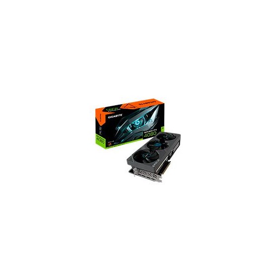 TARJETA DE VIDEO GIGABYTE NVIDIA RTX4080 PCIE X16 4.0/16GB/GDDR6X/256BIT/ESTANDAR/GAMA ALTA/GAMER