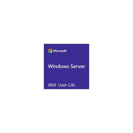 OEM WINDOWS SERVER CAL 2022 SPANISH PAQUETE 5 USUARIOS LICENCIA X USR