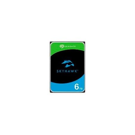 DISCO DURO INTERNO SEAGATE SKYHAWK 6TB 3.5 ESCRITORIO SATA3 6GB/S 256MB 5400RPM VIDEO VIGILANCIA 24X7 DVR Y NVR 1-16 BAHIAS 1-