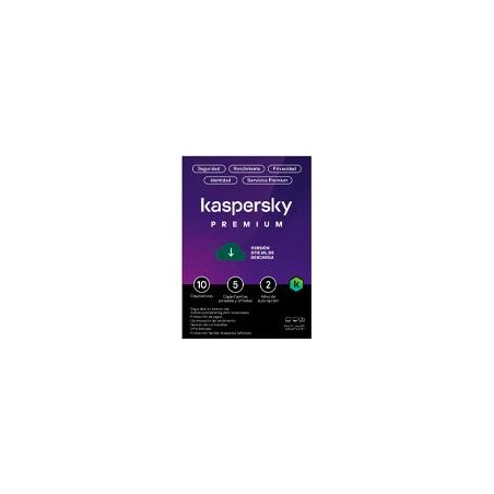 ESD KASPERSKY PREMIUM (TOTAL SECURITY) / 10 DISPOSITIVOS / 5 CUENTAS KPM / 2 AYOS