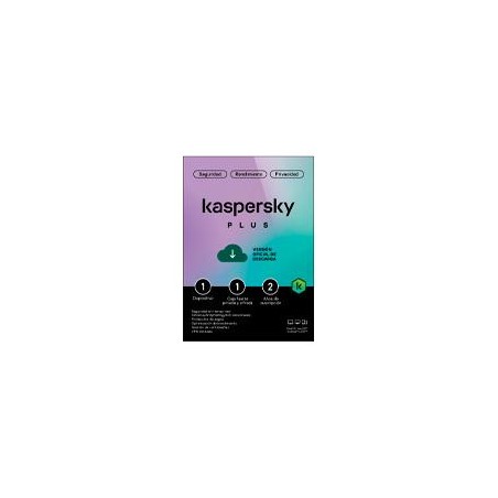 ESD KASPERSKY PLUS (INTERNET SECURITY) / 1 DISPOSITIVO / 1 CUENTA KPM / 2 AYOS 