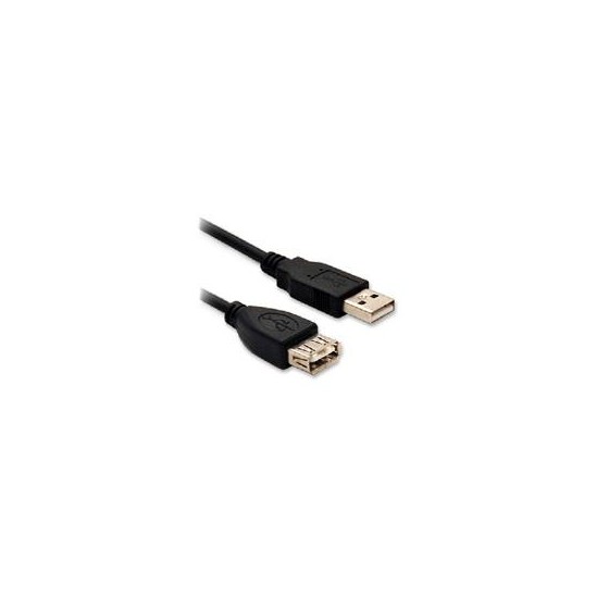 CABLE  BROBOTIX USB V2.0 EXT .90 CMS  NEGRO 