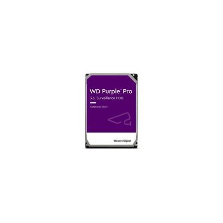 DISCO DURO INTERNO WD PURPLE PRO 14TB 3.5 ESCRITORIO SATA3 6GB/S 512MB 7200RPM 24X7 IA DVR NVR 1-16 BAHIAS 1-64 CAMARAS WD142P