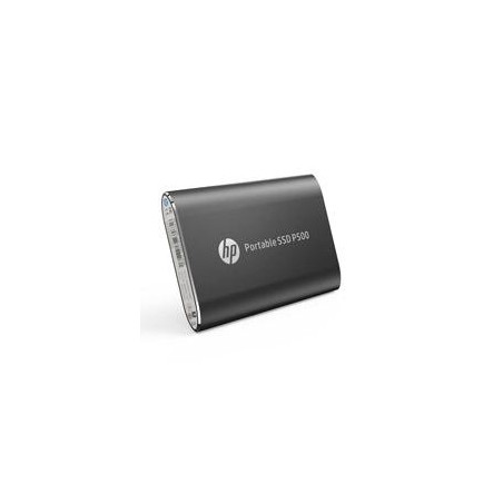 UNIDAD DE ESTADO SLIDO SSD EXTERNO 500GB HP P500 BLACK PUERTO USB 3.2 GEN 1 TIPO -C 7NL53AA