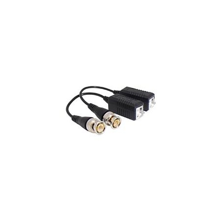 PAR DE TRANSCEPTORES PASIVOS GHIA VIDEO BALUN AHD /CVBS/CVI/TVI / CON EXTENSION / DISTANCIA DE HASTA 350 MTS A 720P / RESOLUCI