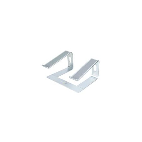 BASE DE ESCRITORIO PARA LAPTOP, SOPORTA 5KG, DE ALUMINIO, COLOR PLATA, BASE RISER ELEVADOR ERGONMICO PARA LAPTOP, PARA MACBOOK