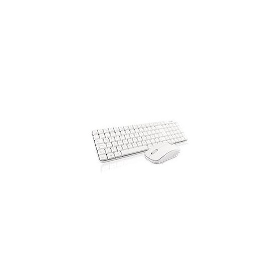 TECLADO/MOUSE COMBO GHIA INALAMBRICO COMPACTO GT4000WG / COLOR BLANCO