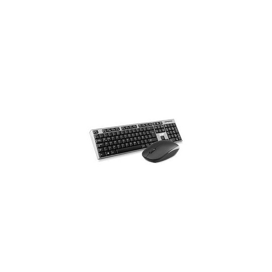 TECLADO/MOUSE COMBO INALAMBRICO GT2000GN GHIA/ COLOR GRIS/NEGRO