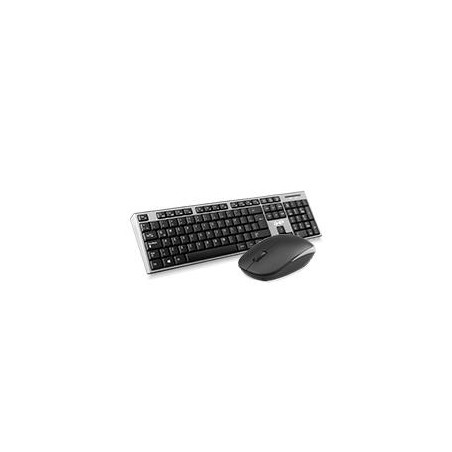 TECLADO/MOUSE COMBO INALAMBRICO GT2000GN GHIA/ COLOR GRIS/NEGRO