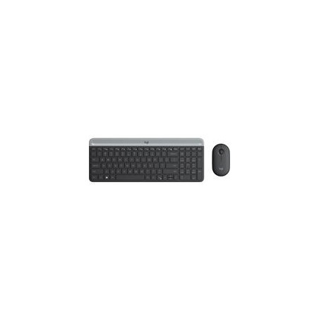 TECLADO/MOUSE LOGITECH MK470 ULTRA DELGADO NEGRO INALAMBRICO USB PC/WINDOWS/SURFACE