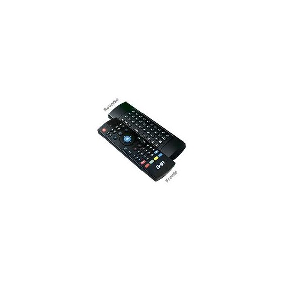 MINI TECLADO INALAMBRICO COMPACTO GHIA CON AIR MOUSE Y CONTROL REMOTO IR PARA SMART TV Y TV BOX