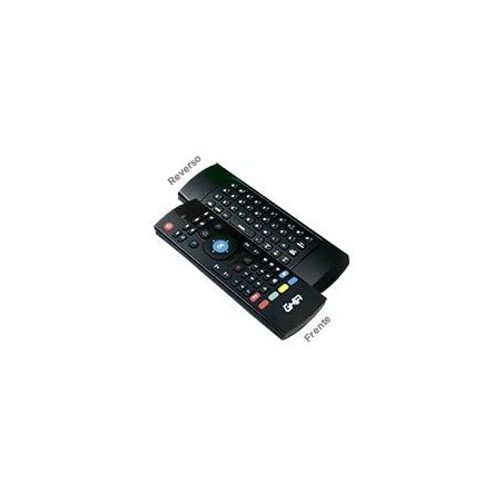 MINI TECLADO INALAMBRICO COMPACTO GHIA CON AIR MOUSE Y CONTROL REMOTO IR PARA SMART TV Y TV BOX